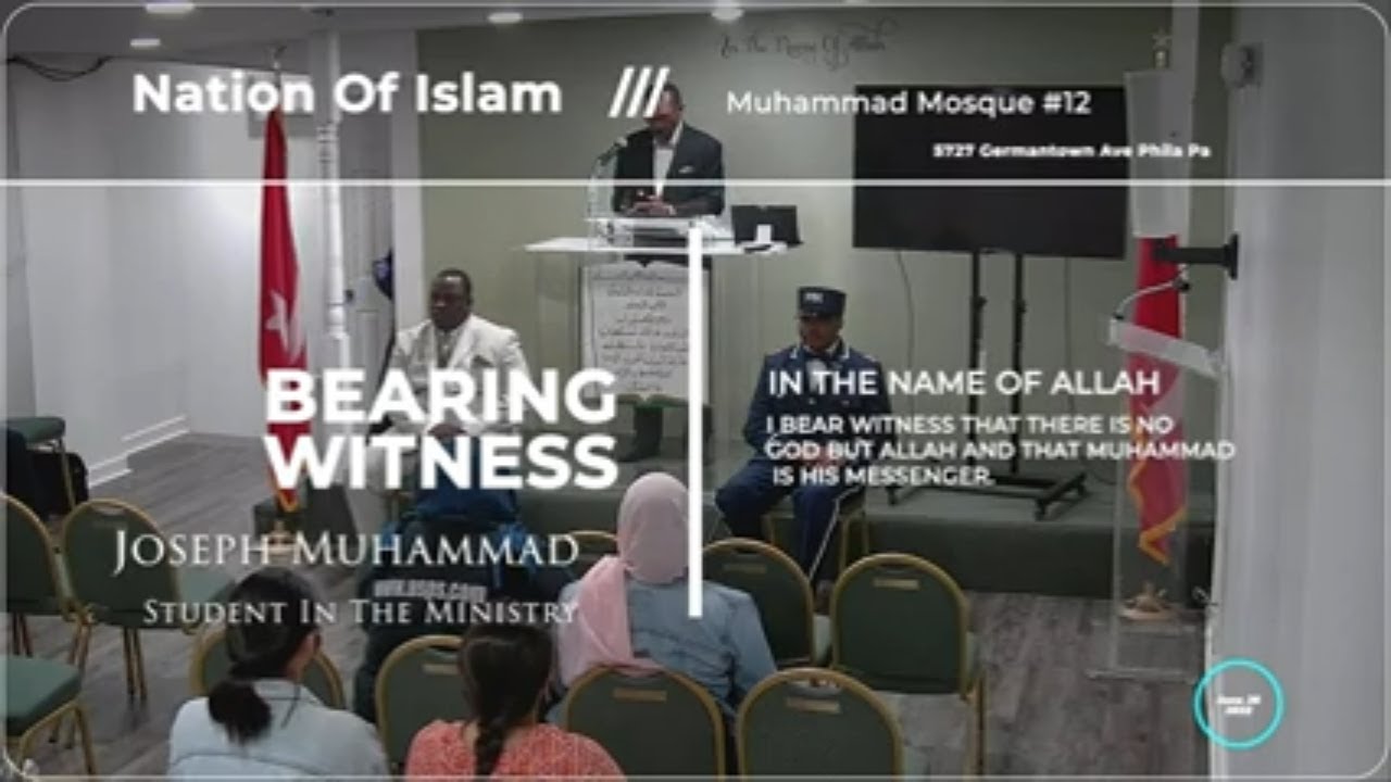 Bearing Witness Joseph Muhammad