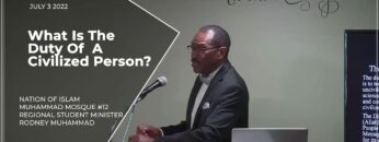 The Duty OF The Civilized Person  Except  2