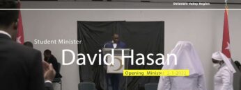 Student Minister David Hasan
